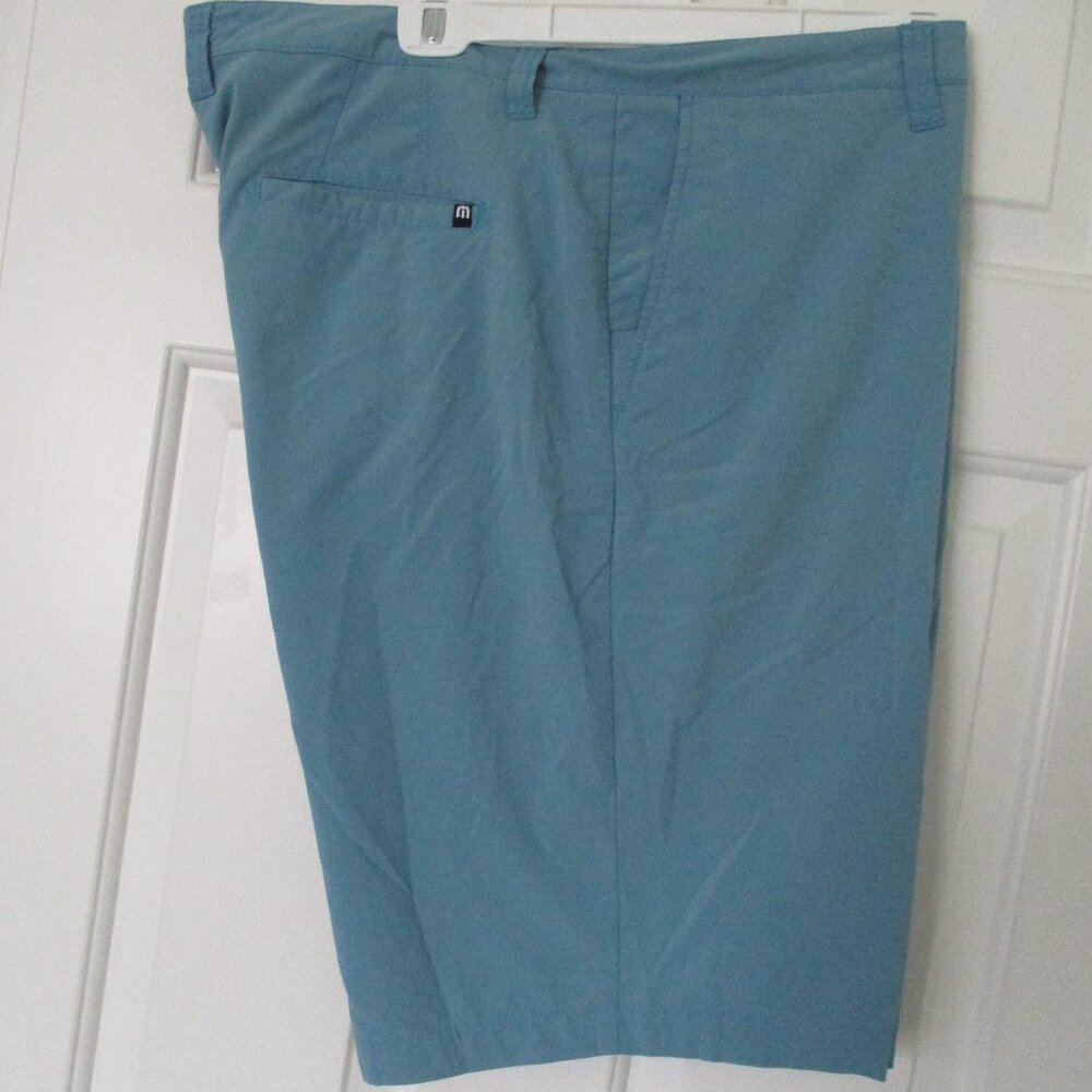 Travis Mathew Mens Blue Hybrid Swim Board Golf Short Pant - Size 40W